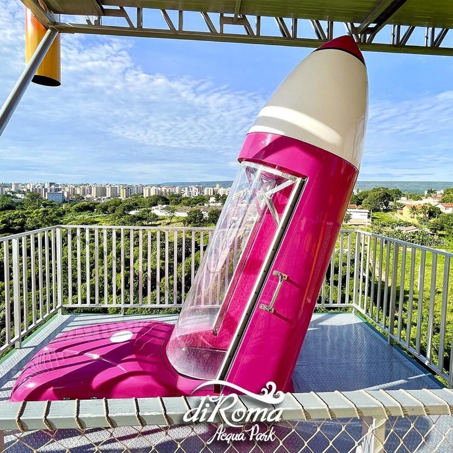 Diroma Com Um Dia De Acesso No Diroma Acqua Park, Apartamento Caldas Novas